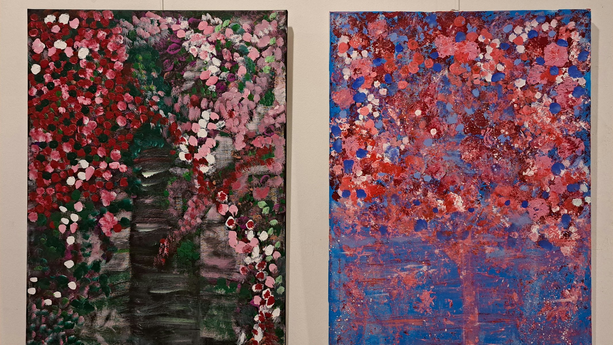 250121 - Abastract schilderen 1 ©Nicky Bohn