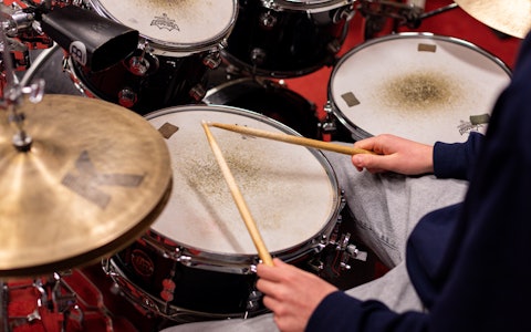 Placeholder for WEB 250122 Slagwerk en drums 03 Nicky Caspers Boeren