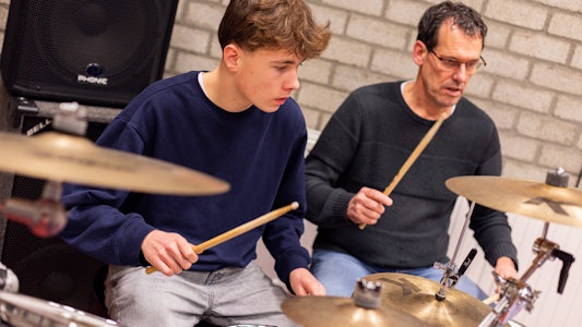 Placeholder for WEB 250122 Slagwerk en drums 07 Nicky Caspers Boeren