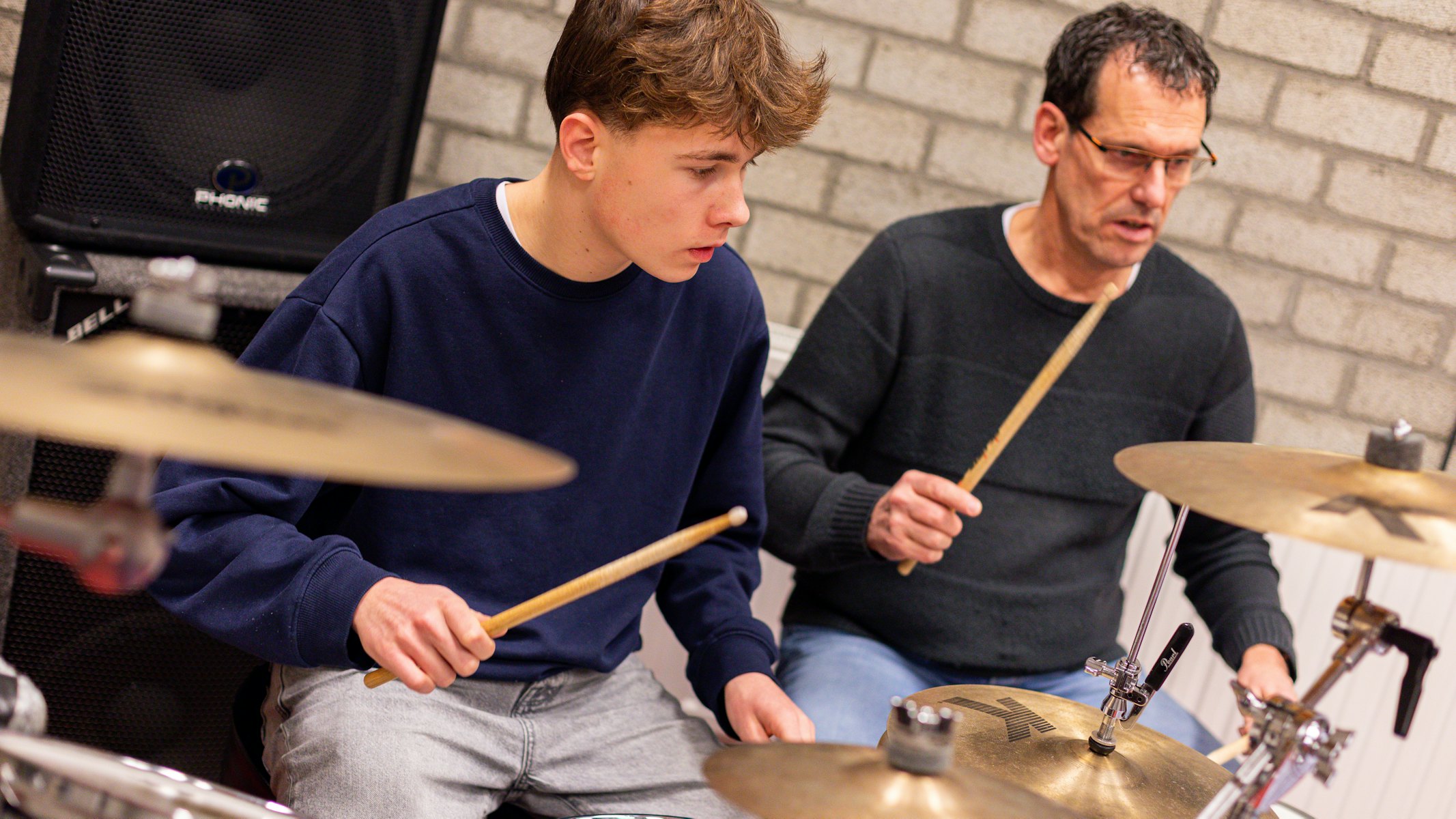 WEB 250122 Slagwerk en drums 07 Nicky Caspers Boeren