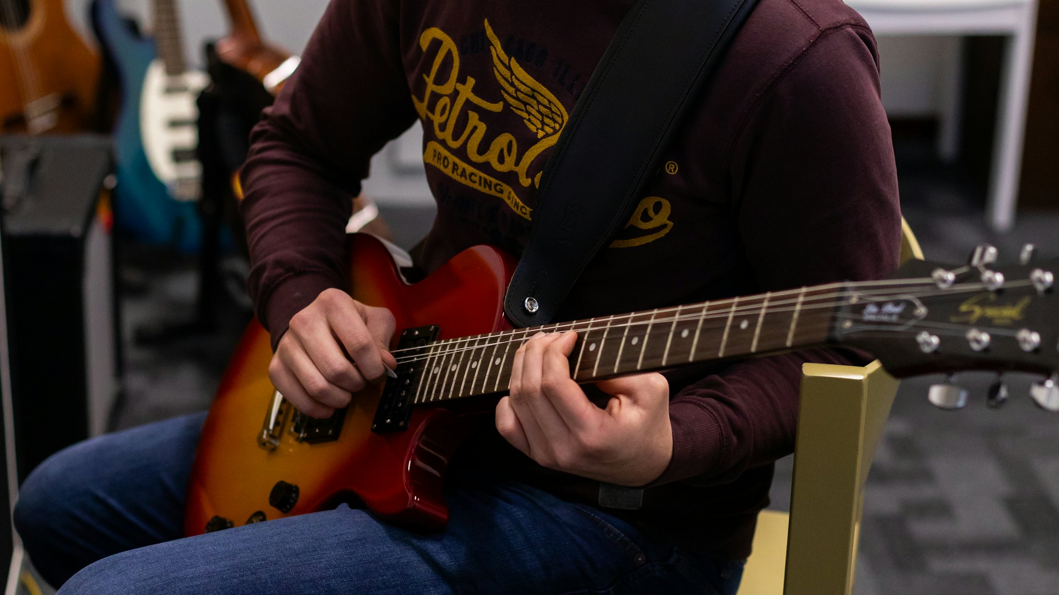 WEB 250128 gitaar jeugd 08 Nicky Caspers Boeren