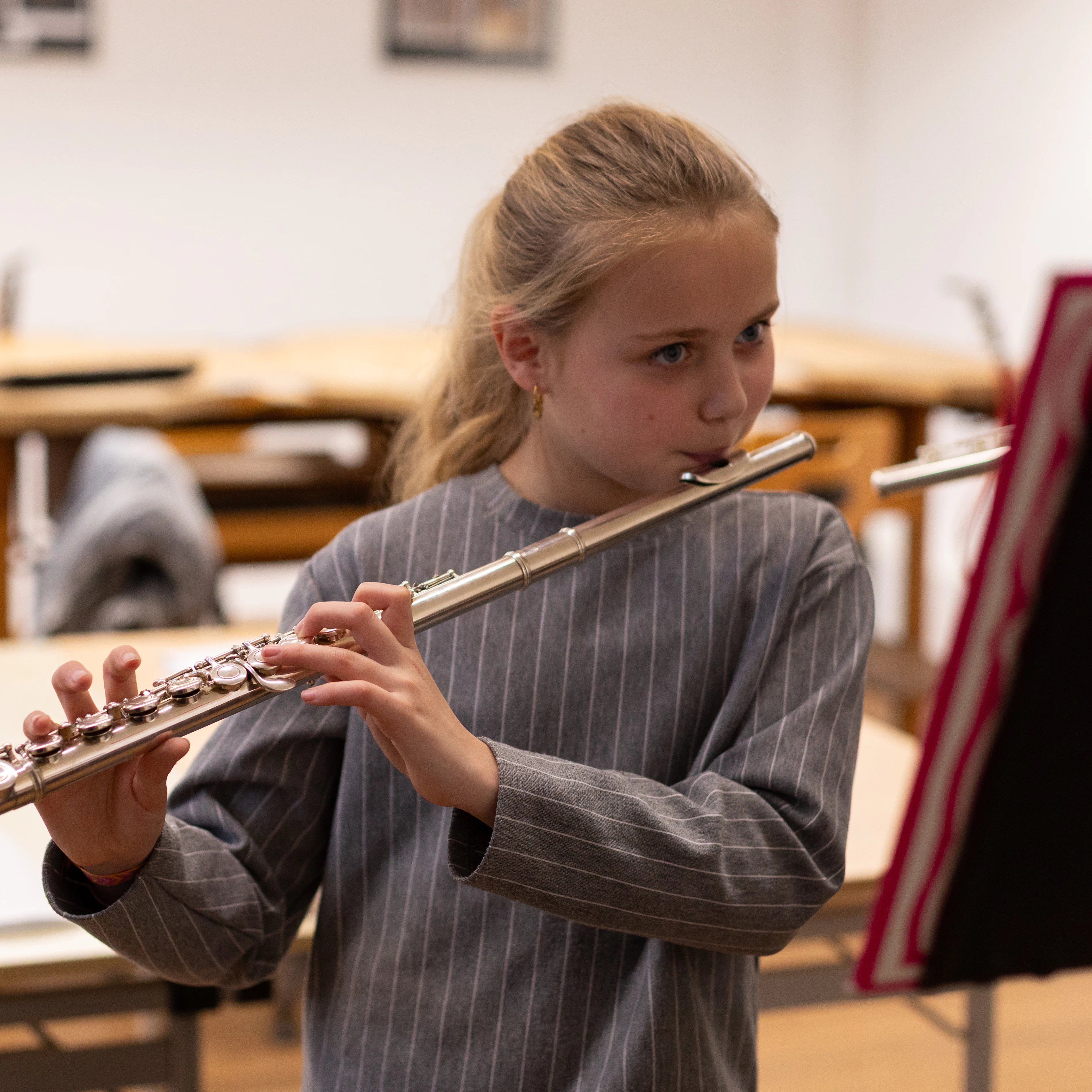 WEB 250312 Dwarsfluit jeugd 04 Nicky Caspers Boeren