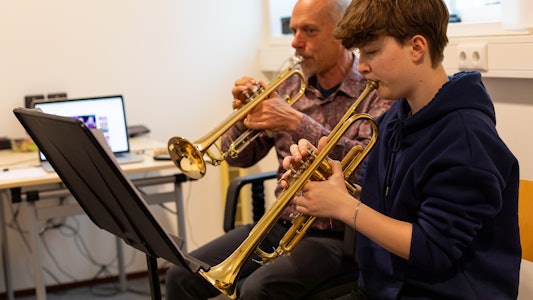 Placeholder for WEB 250507 cursus trompet jeugd 01 Nicky Caspers Boeren