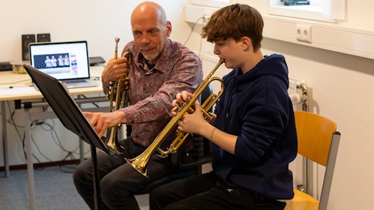 Placeholder for WEB 250507 cursus trompet jeugd 05 Nicky Caspers Boeren