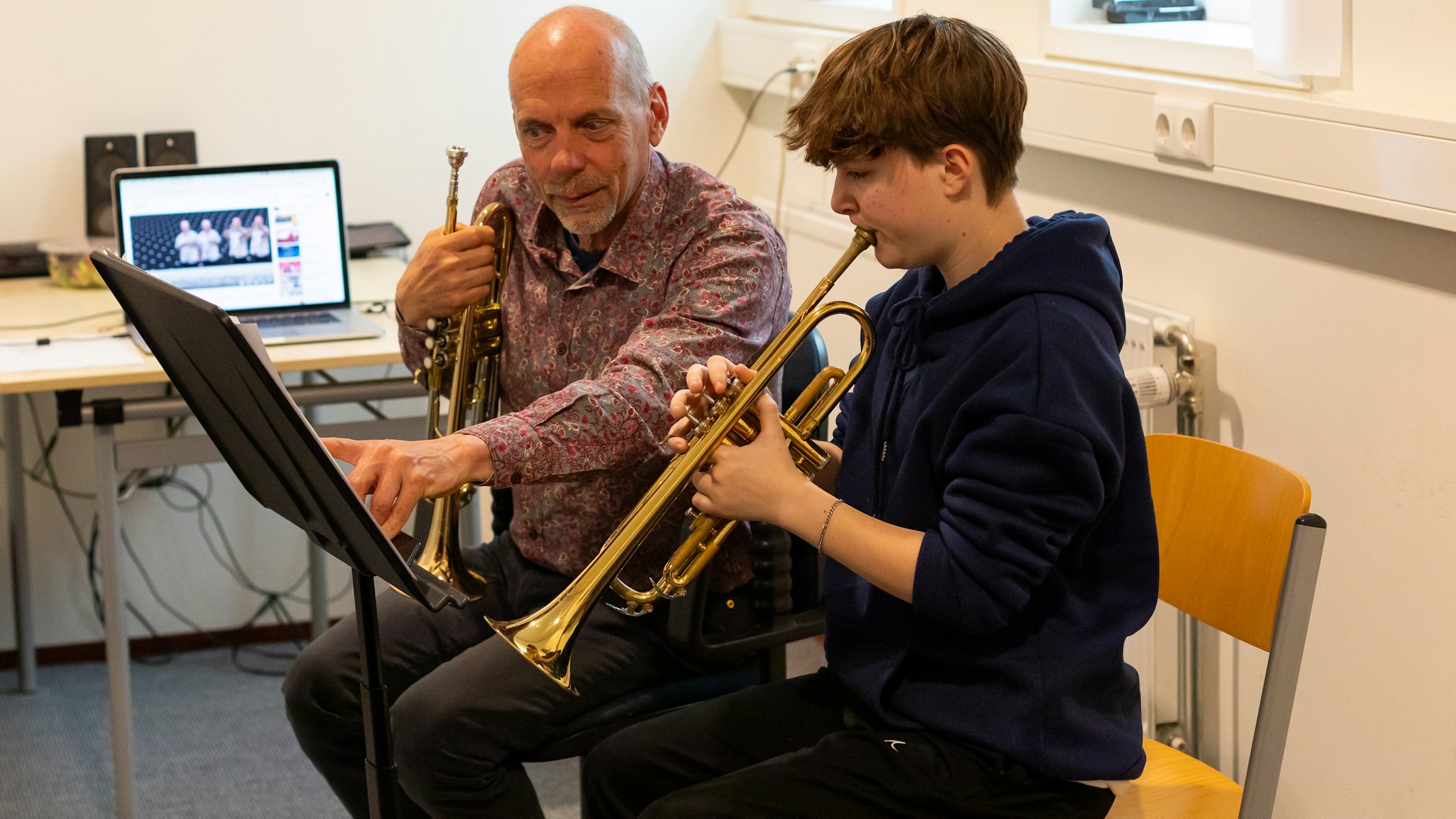 WEB 250507 cursus trompet jeugd 05 Nicky Caspers Boeren