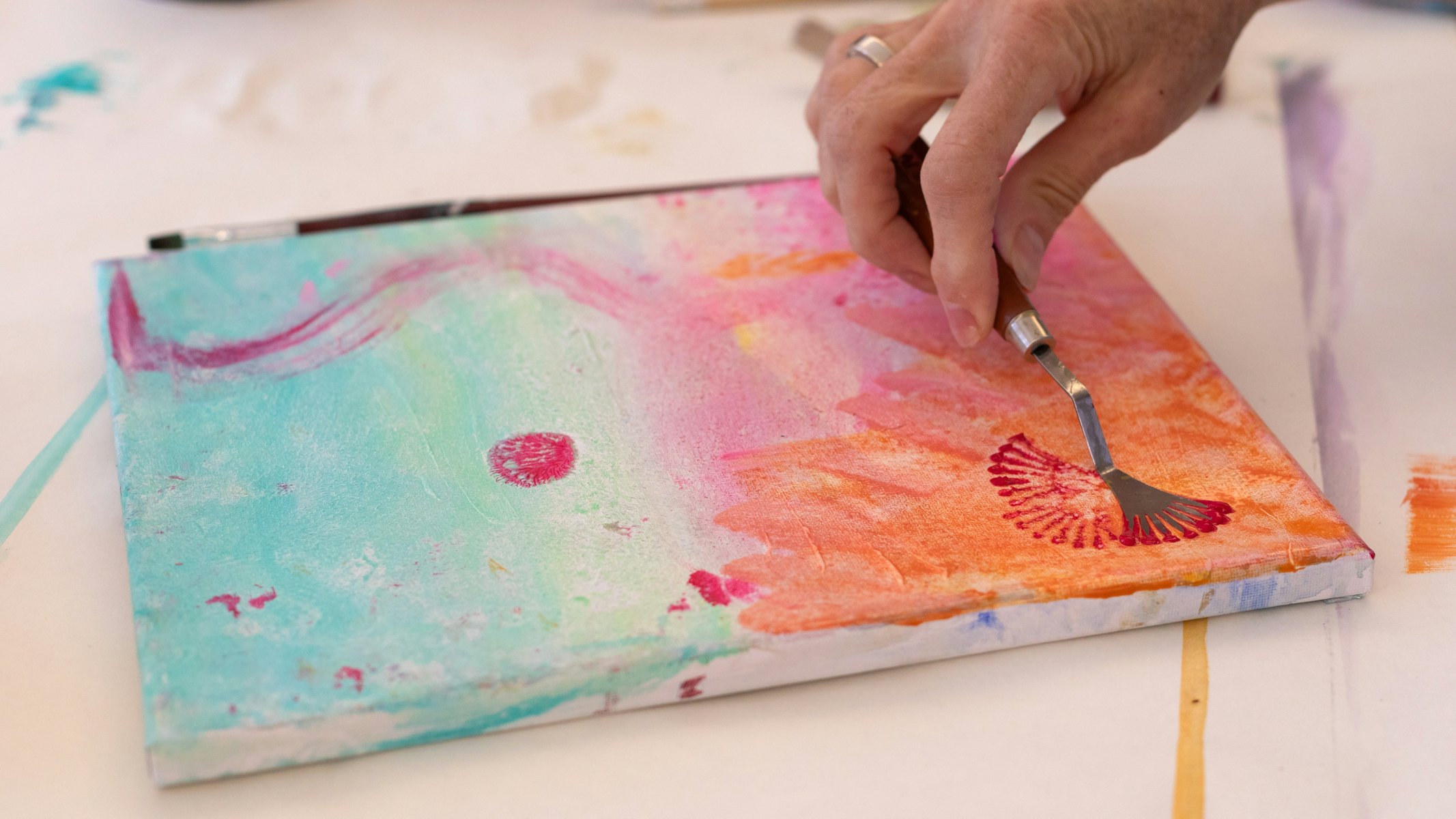 250506 Abstract schilderen 04 Nicky Caspers Boeren