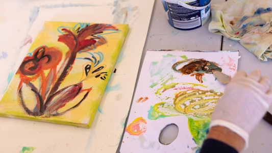 Placeholder for 250506 Abstract schilderen 05 Nicky Caspers Boeren