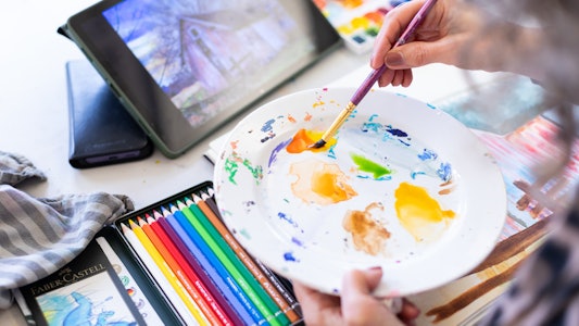 Placeholder for WEB 250205 tekenen en schilderen 01 Nicky Caspers Boeren