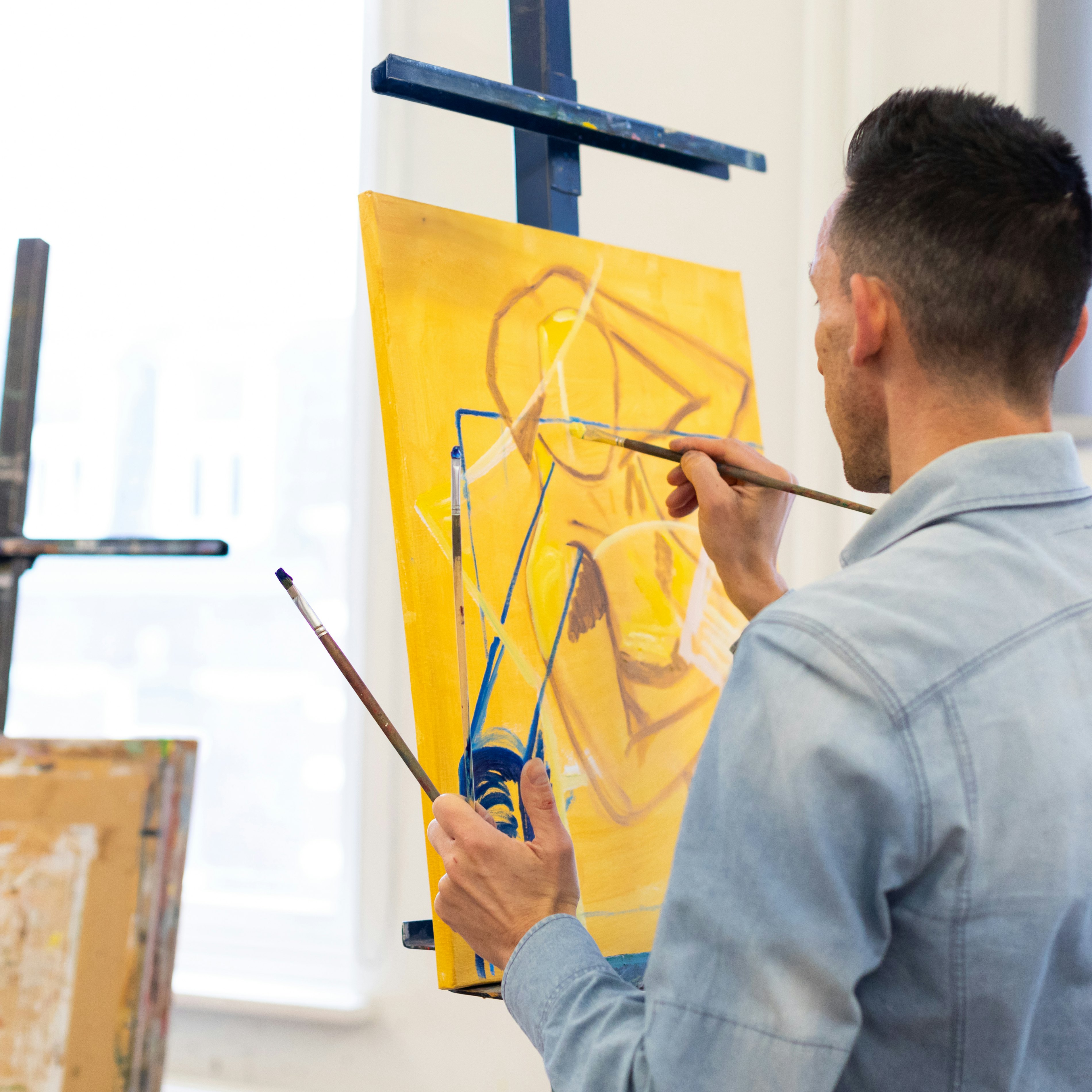 WEB 250205 tekenen en schilderen 02 Nicky Caspers Boeren