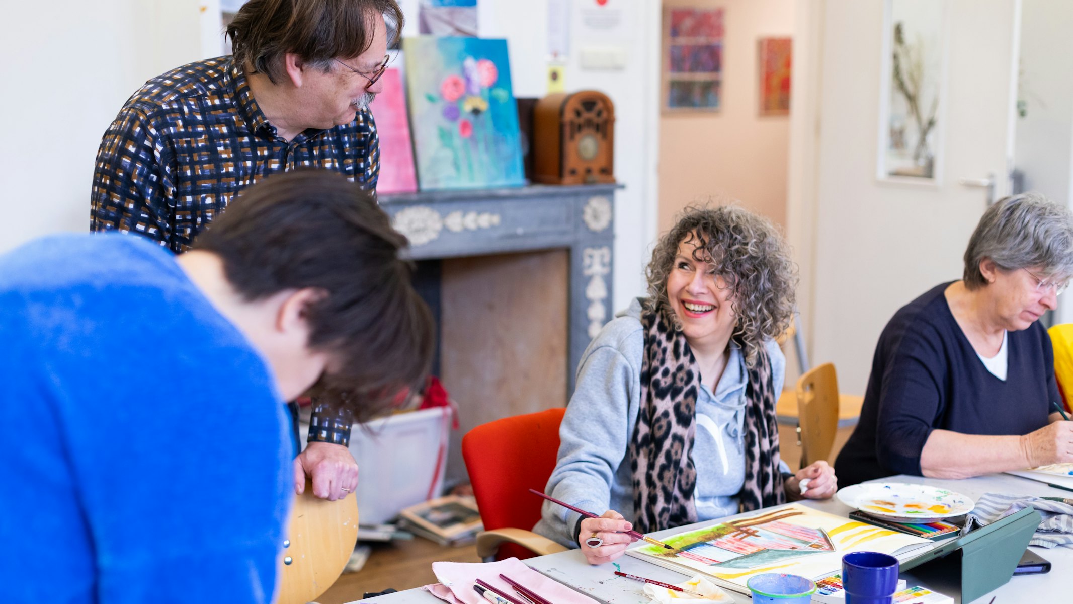 WEB 250205 tekenen en schilderen 03 Nicky Caspers Boeren