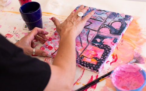 Placeholder for WEB 250506 Abstract schilderen 09 Nicky Caspers Boeren