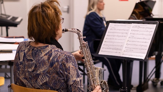 Placeholder for WEB 250312 Houtblazers ensemble 08 Nicky Caspers Boeren