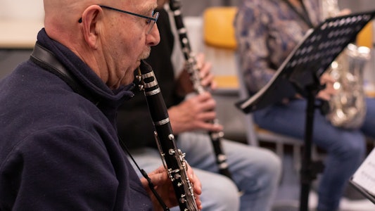 Placeholder for WEB 250312 Houtblazers ensemble 09 Nicky Caspers Boeren