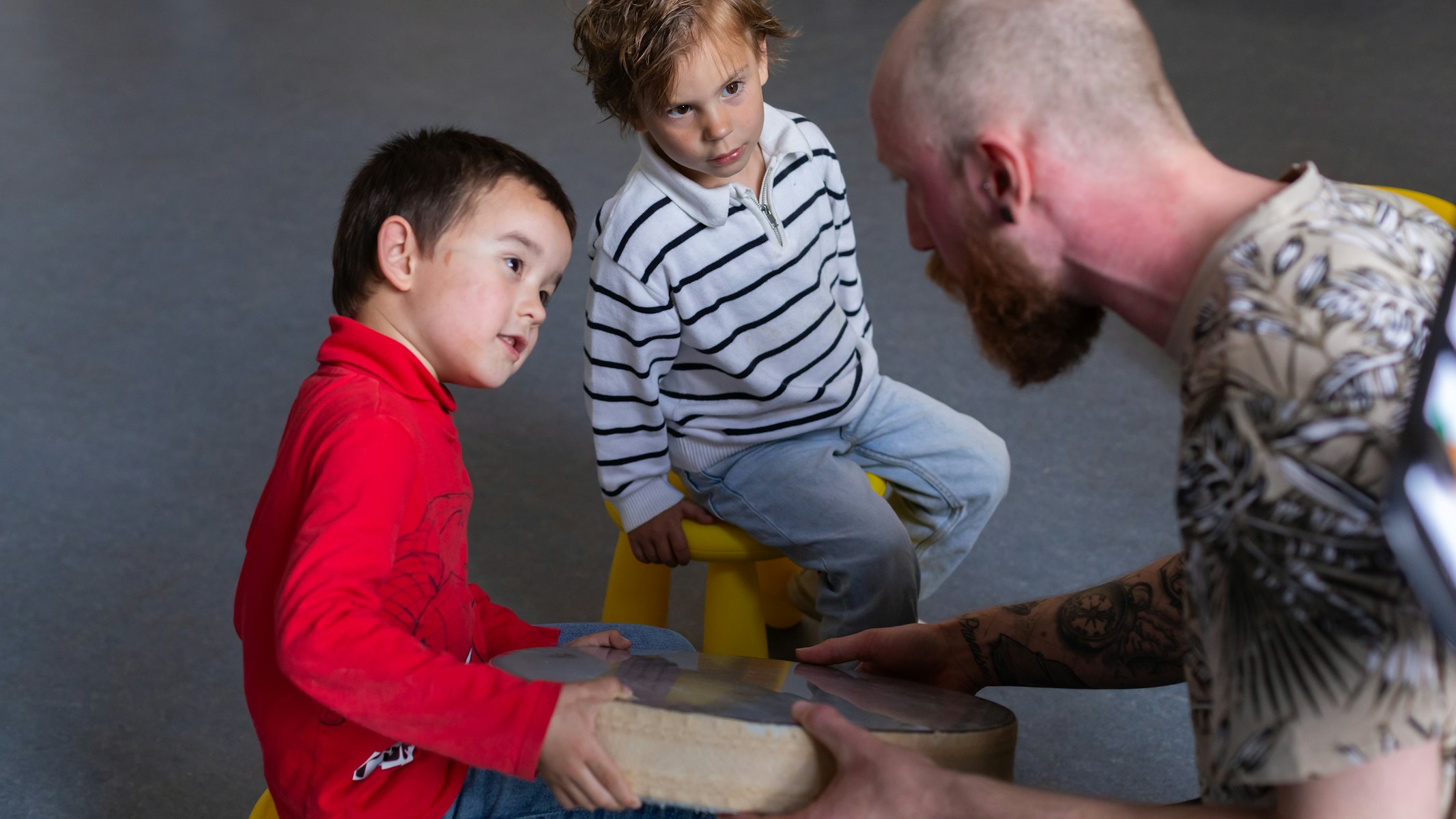 WEB 250507 kleuterpop 05 Nicky Caspers Boeren